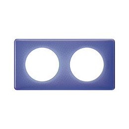Plaque 2p violet 90s