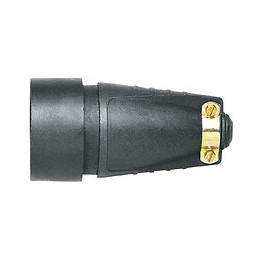 Fiche femelle avec terre caoutchouc 20A - 4 alvéoles