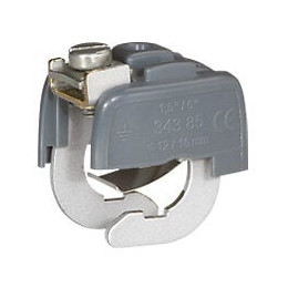 Connecteur de mise à la terre pour canalisations métalliques D12à16mm