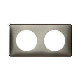 Plaque Céliane - Métal Tungstène - 2 postes