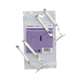 Embout pour plinthe Céliane déco 82x12.5mm - Titane