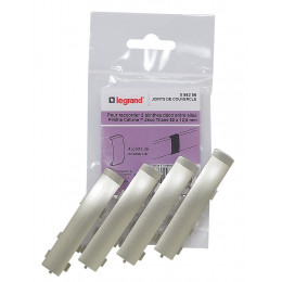 Joint de couvercle - pour plinthe Céliane déco 82x12.5mm - Titane