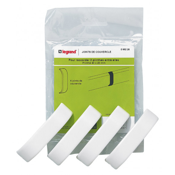 Joint de couvercle - pour plinthe 80x20mm