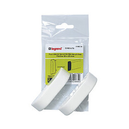 Embouts pour plinthe 80x20mm x2