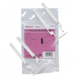 Embout pour plinthe Céliane déco 82x12.5mm - Blanc