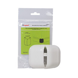 Raccord pour angle sortant - pour plinthe 80x20mm