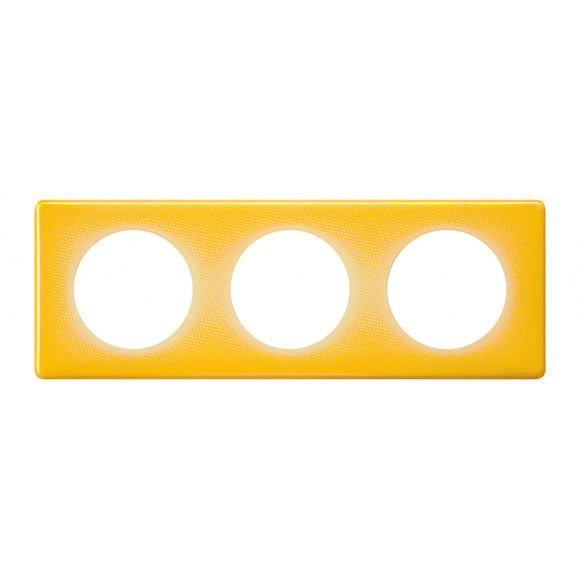 Plaque 3p jaune today