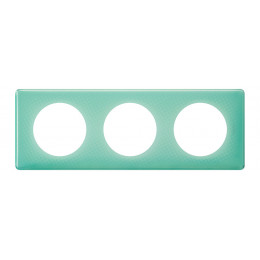 Plaque 3p turquoise 50s