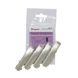 Joint de couvercle - pour plinthe Céliane déco 82x12.5mm - Titane