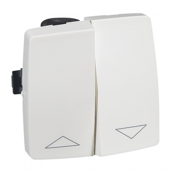 Interrupteur de volets roulants pour moulure Appareillage Saillie