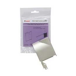 Sabot gauche - pour plinthe Céliane déco 82x12.5mm - Titane