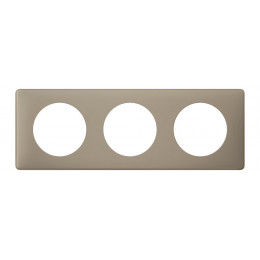 Plaque Céliane - Poudré Grès - 3 postes