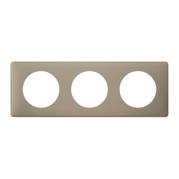 Plaque Céliane - Poudré Grès - 3 postes