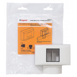 Cadre simple pour appareillage Mosaic - pour moulures 16mm