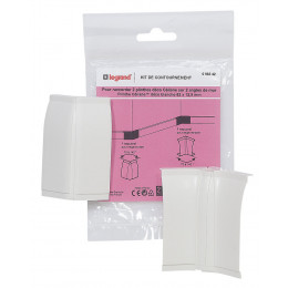 Kit de contournement - pour moulure Céliane déco 82x12.5mm - Blanc