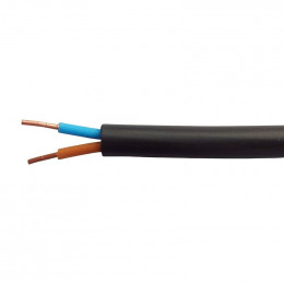 Câble électrique U1000 R2V 2x1,5mm² à la coupe