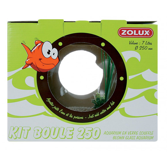 Kit boule souflée aquarium Diamètre 250mm