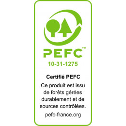 Bloc-porte Sapin 3 panneaux 204x73 Poussant droit