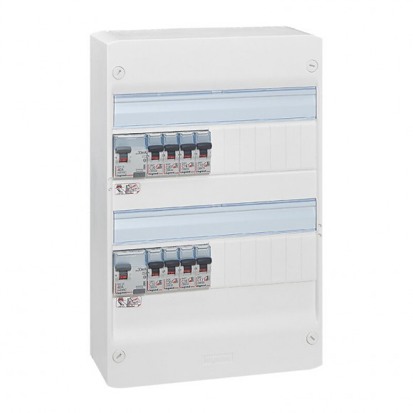 Tableau électrique équipé DRIVIA - spécial pour logement T1 ou T2