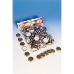 200 capsules dorées 29mm