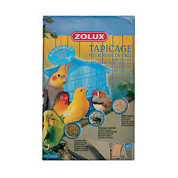 6 Feuilles sablées pour oiseaux 40x25