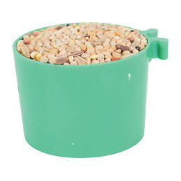 Boite de 2 godets pour perruches miel