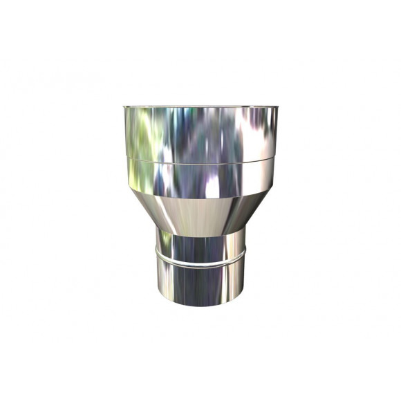 Réduction inox soudée 180/200