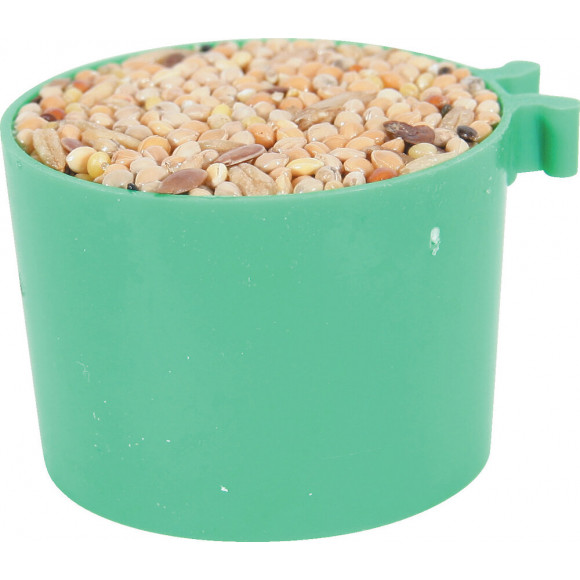 Boite de 2 godets pour perruches miel