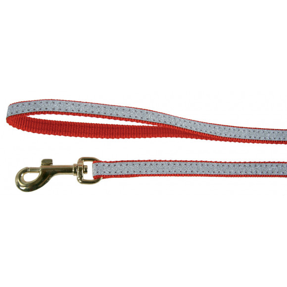 Laisse pour chat LAME 1m rouge