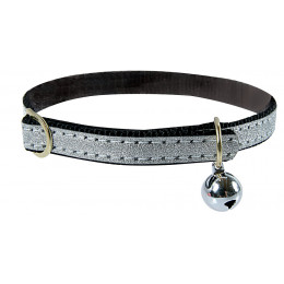 Collier pour chat LAME 30cm noir