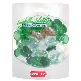 Perles de verre Seichelles Island pour aquarium