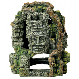 Décoration tour 4 faces small pour aquarium