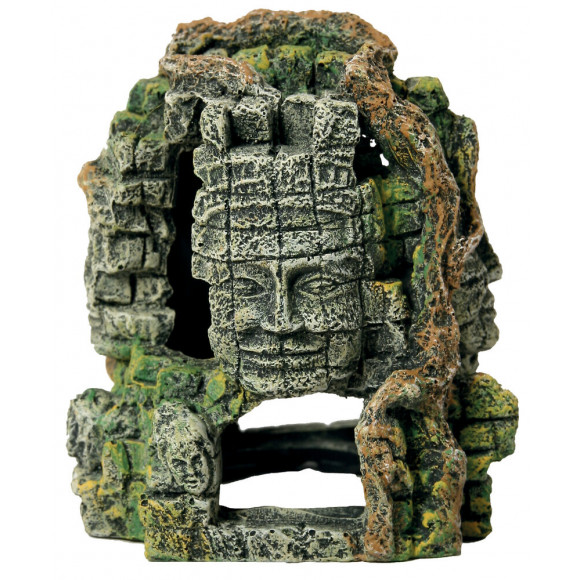 Décoration tour 4 faces small pour aquarium