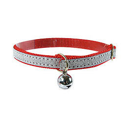 Collier pour chat LAME 30cm rouge