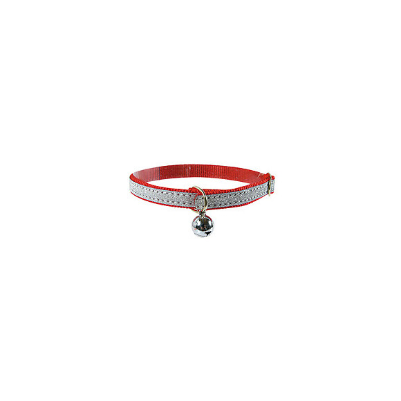 Collier pour chat LAME 30cm rouge