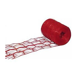 Grillage avertisseur rouge pour réseau non détectable 30 cm x 100 m