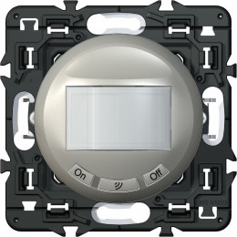 Interrupteur auto. 300W à composer couleur titane Céliane