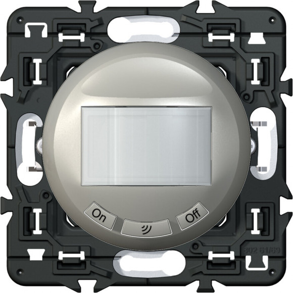 Interrupteur auto. 300W à composer couleur titane Céliane