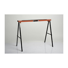 Set de 2 tréteaux Pro et easy métal rouge