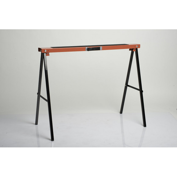 Set de 2 tréteaux Pro et easy métal rouge