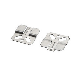 Clips à lambris pvc 1mm (250 crochets + 250 pointes)