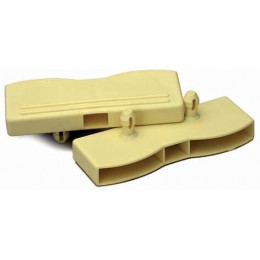 Embouts double à emboiter pour lattes 38mm x2