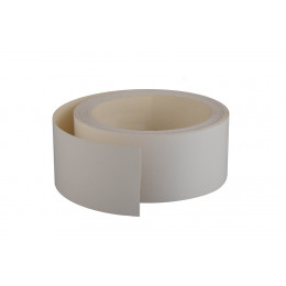 Chant mélaminé thermocollant 42mmx5ml blanc graine