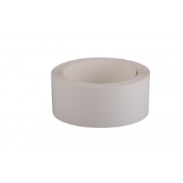 Chant mélaminé thermocollant 42mmx25ml blanc mat