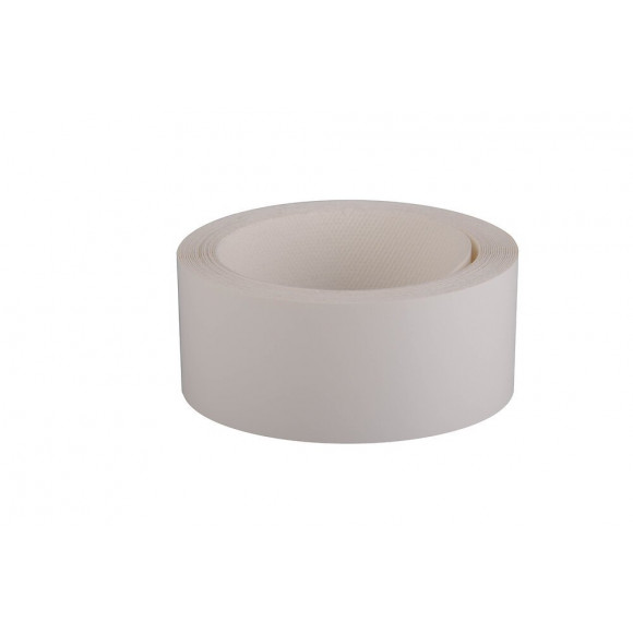 Chant mélaminé thermocollant 42mmx25ml blanc mat