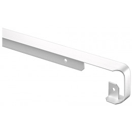 Profilalu jonction angle rayon 6-8 Ep.38xL.670mm blanc