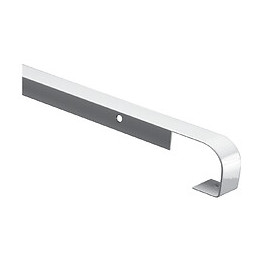 Profilalu bord droit jonction droite rayon 0-2 Ep.58xL.670mm