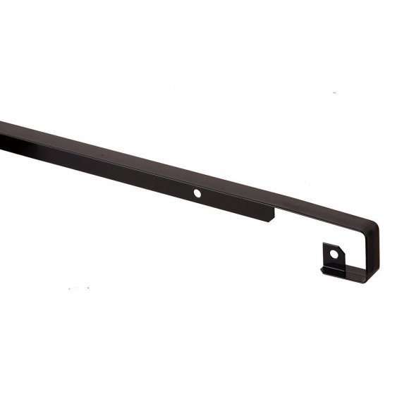 Profilalu jonction droite rayon 3-5 Ep.38xL.670mm noir
