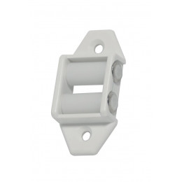 Guide sangle 13mm Blanc pour volet roulant