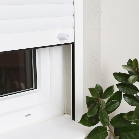 Butée ronde Blanc 40mm pour volet roulant - Lot de 2